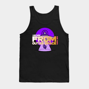 Visitors From Outer Space (UFO) - Cuzco Peru Tank Top